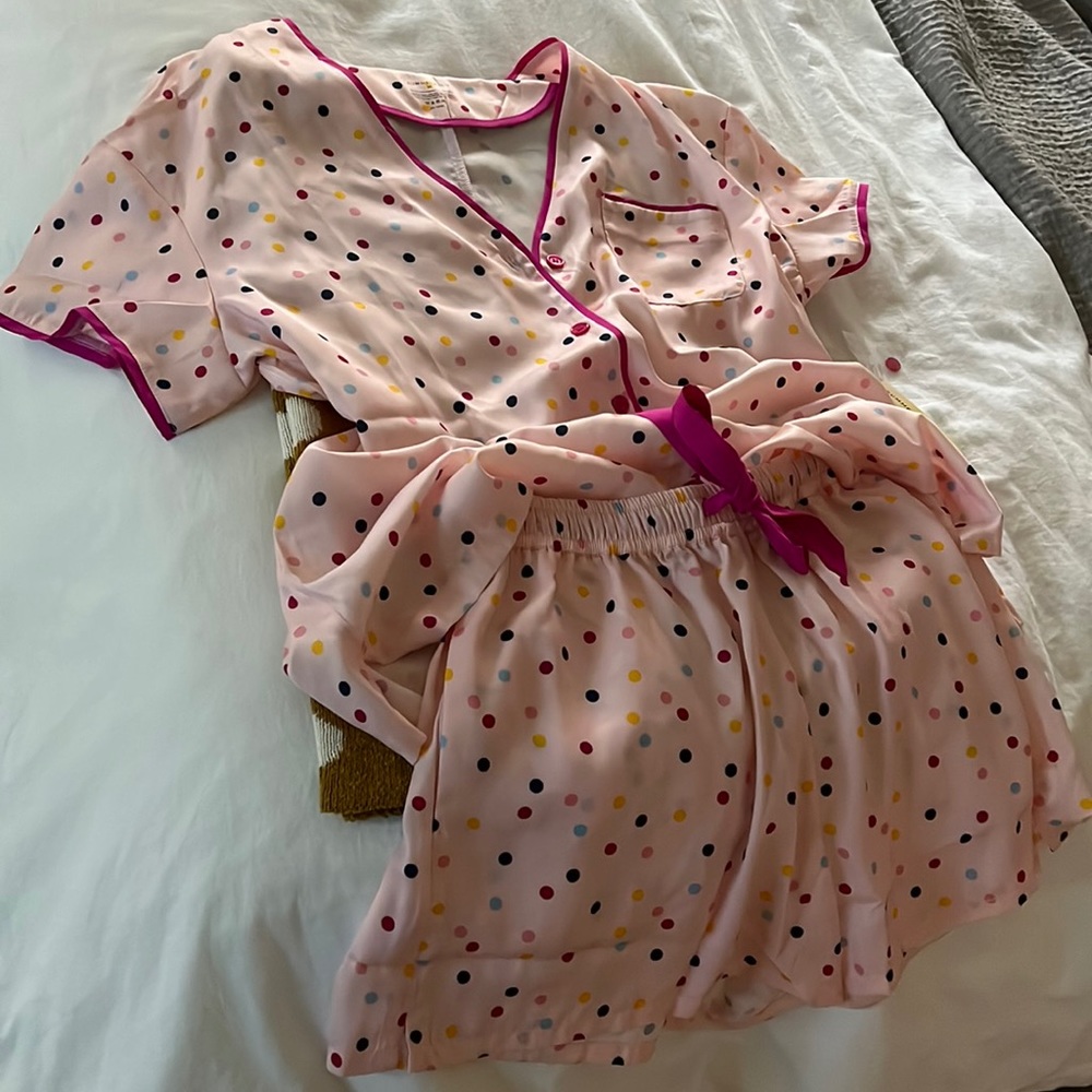 Summersalt silk PJ set-NEW, tags on